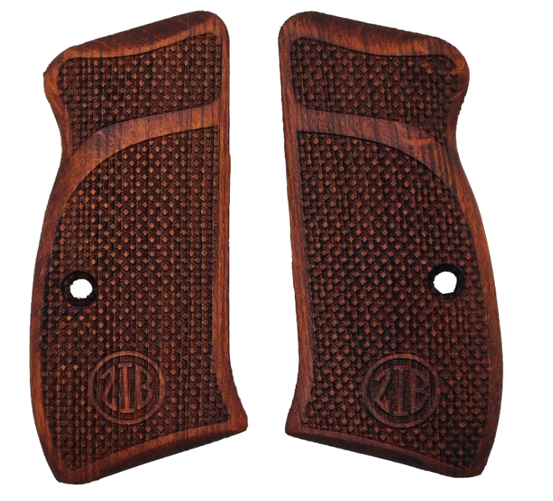 Zib Grips Silah Kabzası - CZ Kompakt, P-01 ile Uyumlu - Meşe Renk - CZCMPMS009