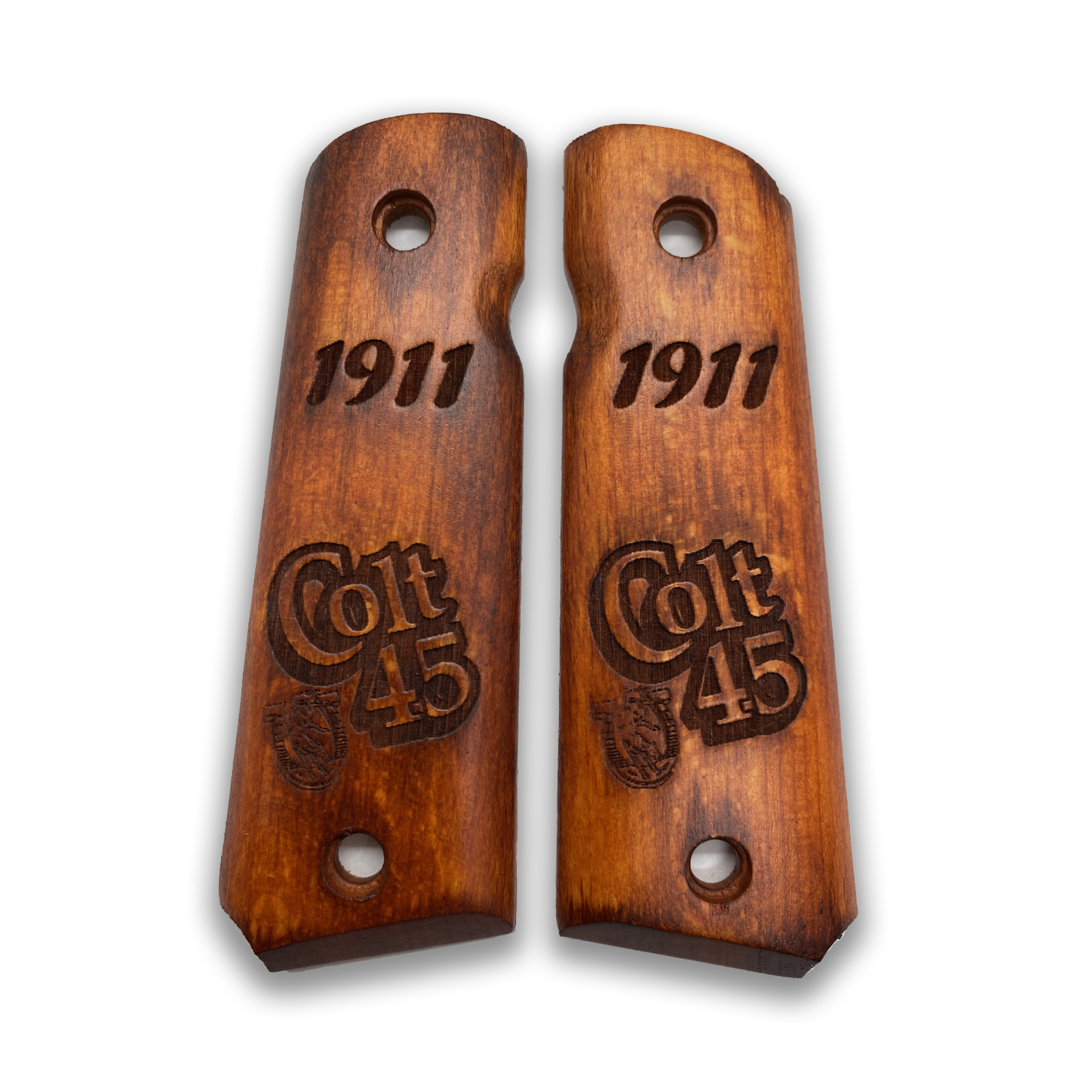 Zib Grips Silah Kabzası - Colt 1911, Girsan MC 1911 ile Uyumlu - Meşe Renk - CLT1911MS042