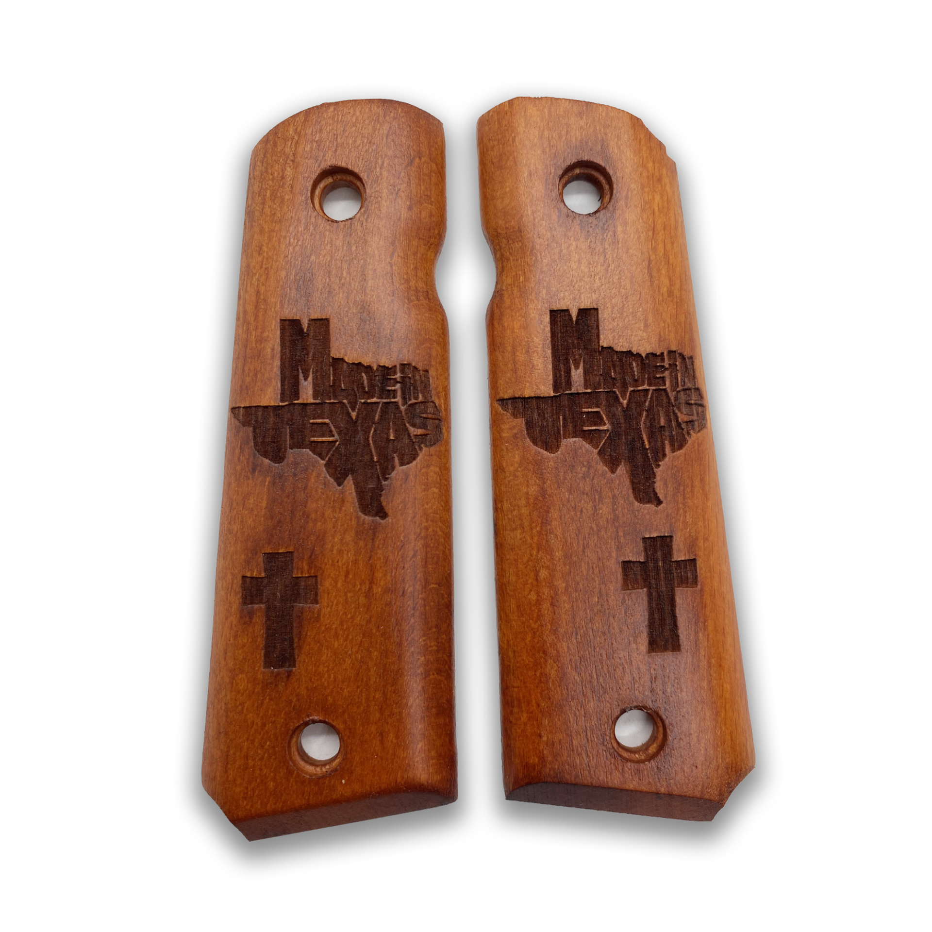 Zib Grips Silah Kabzası - Colt 1911, Girsan MC 1911 ile Uyumlu - Meşe Renk - CLT1911MS057