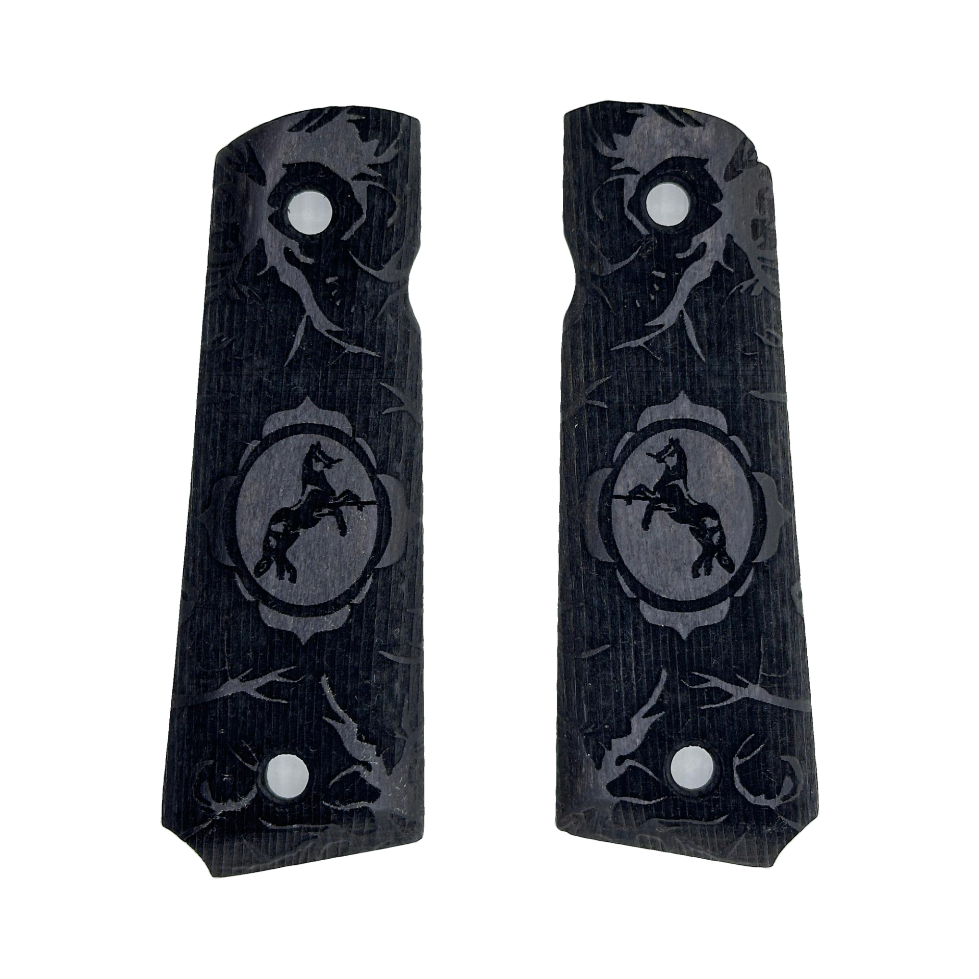 Zib Grips Silah Kabzası - Colt 1911, Girsan MC 1911 ile Uyumlu - Siyah Renk - CLT1911SY001