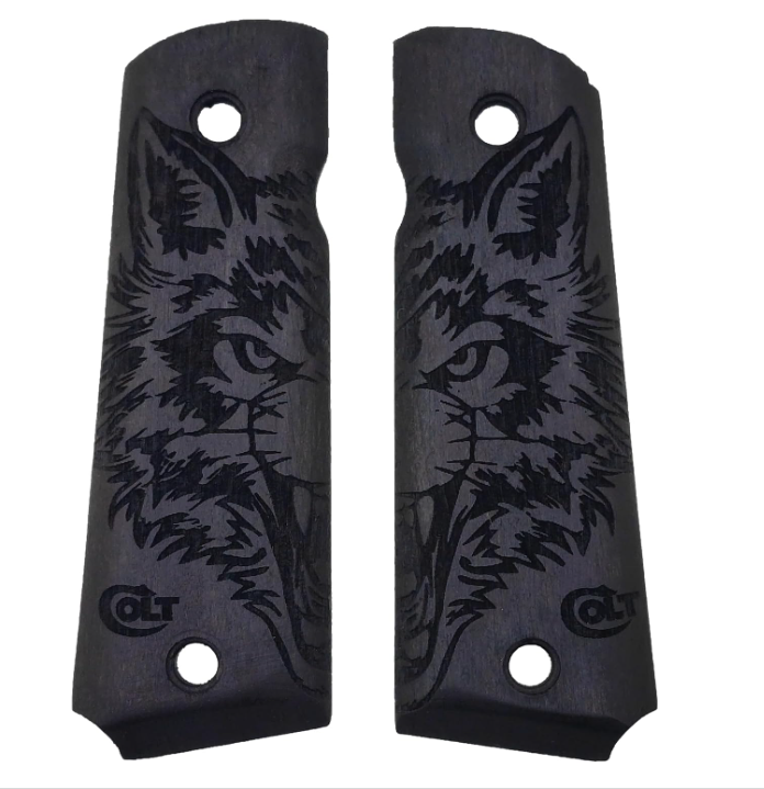 Zib Grips Silah Kabzası - Colt 1911, Girsan MC 1911 ile Uyumlu - Siyah Renk - CLT1911SY050