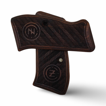 Zib Grips Silah Kabzası - CZ Kompakt, P-01 ile Uyumlu - Koyu Kahverengi Renk - CZCMPCV004