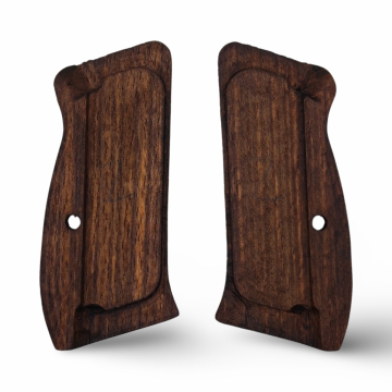Zib Grips Silah Kabzası - CZ Kompakt, P-01 ile Uyumlu - Koyu Kahverengi Renk - CZCMPCV004