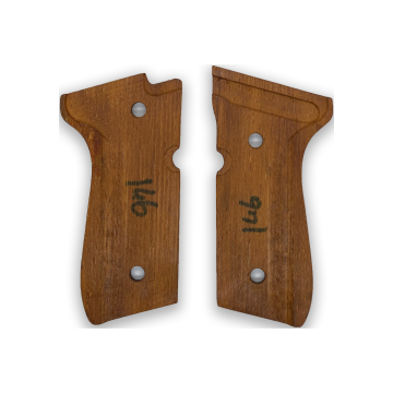 Zib Grips Silah Kabzası - Girsan Yavuz 16, Beretta F92 ile Uyumlu - Sarı Renk - Metal Logolu - BRTF92SR010L1
