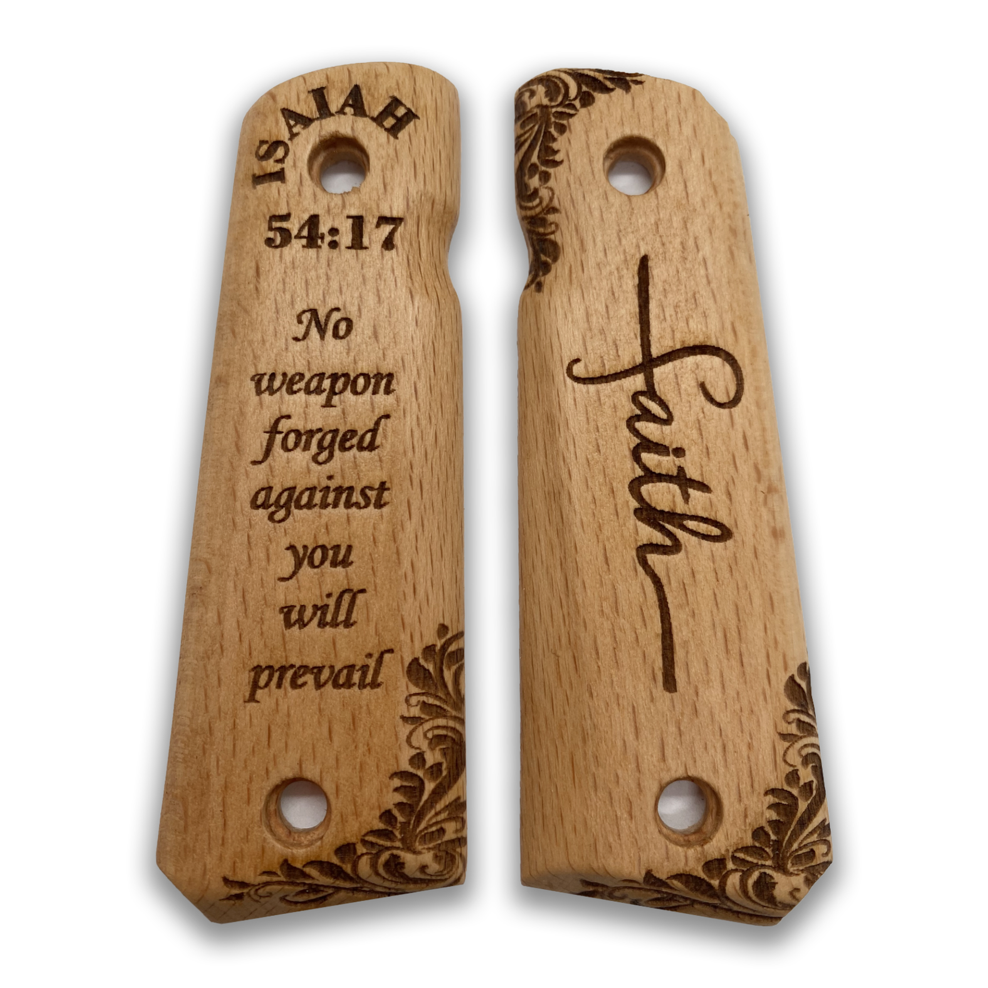 Zib Grips Silah Kabzası - Colt 1911, Girsan MC 1911 ile Uyumlu - Sadece vernik uygulanmış - CLT1911SV028