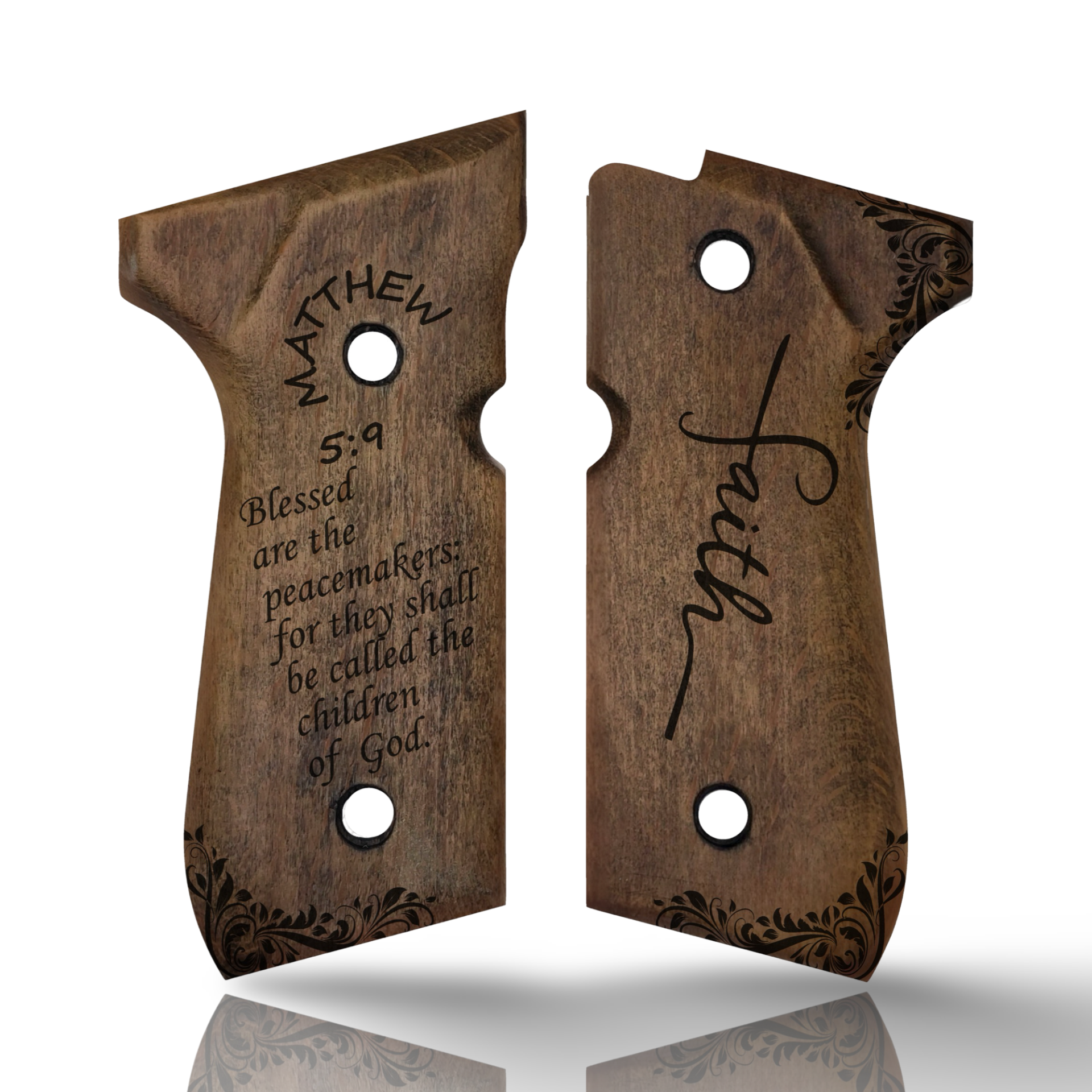 Zib Grips Silah Kabzası - Girsan Yavuz 16, Beretta F92 ile Uyumlu - Açık Kahverengi Renk - BRTF92UC065
