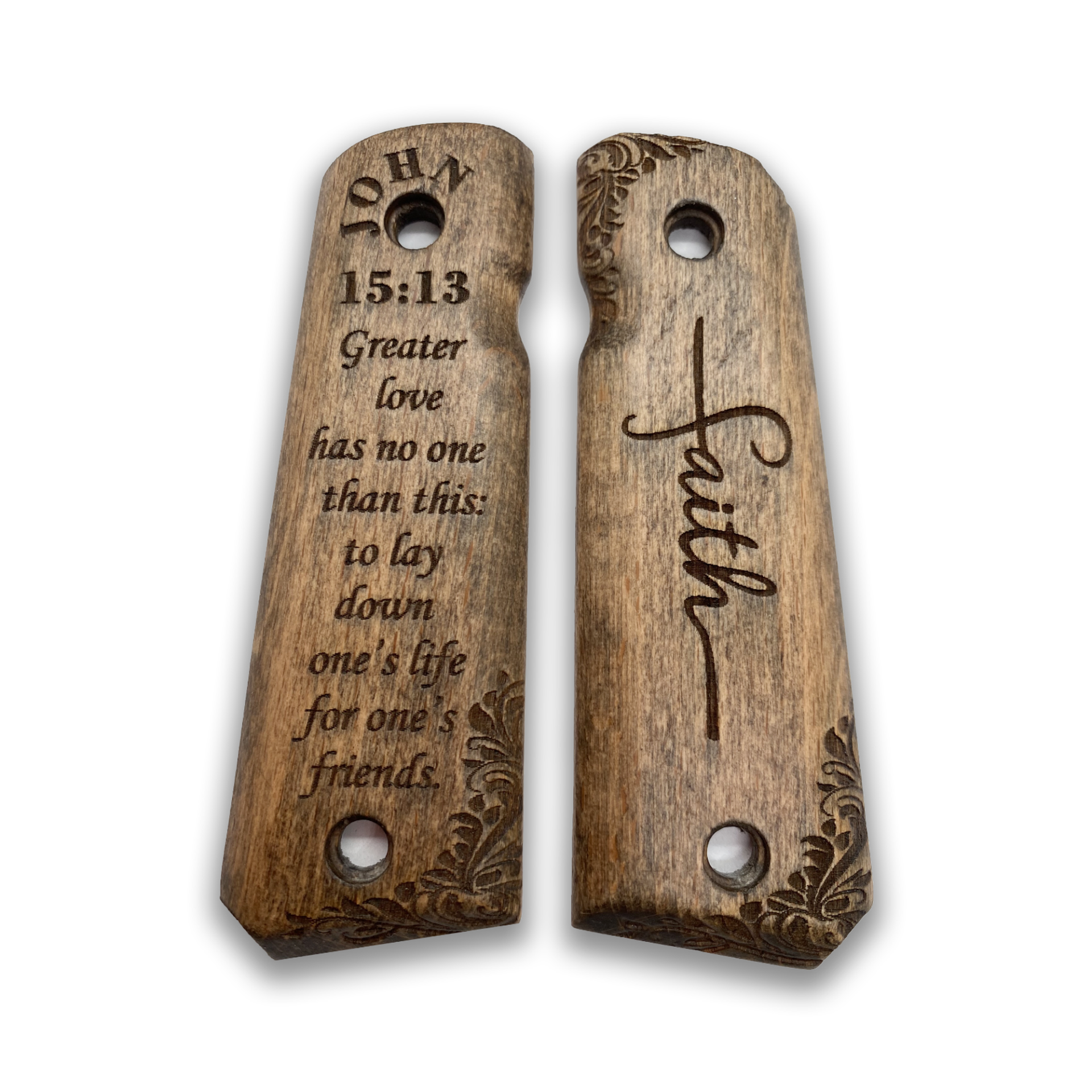 Zib Grips Silah Kabzası - Colt 1911, Girsan MC 1911 ile Uyumlu - Açık Kahverengi Renk - CLT1911UC041