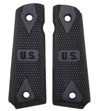 Zib Grips Silah Kabzası - Colt 1911, Girsan MC 1911 ile Uyumlu - Siyah Renk - CLT1911SY036