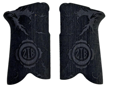 Zib Grips Silah Kabzası - Ruger P85 Serisi ile Uyumlu - Siyah Renk - RGRP85SY012