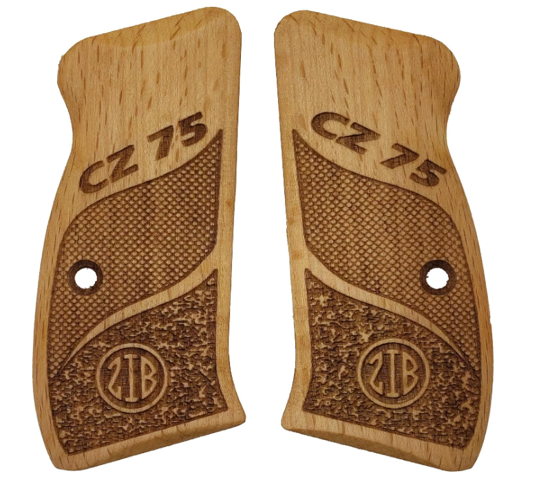Zib Grips Silah Kabzası - CZ Kompakt, P-01 ile Uyumlu - Sadece vernik uygulanmış - CZCMPSV015