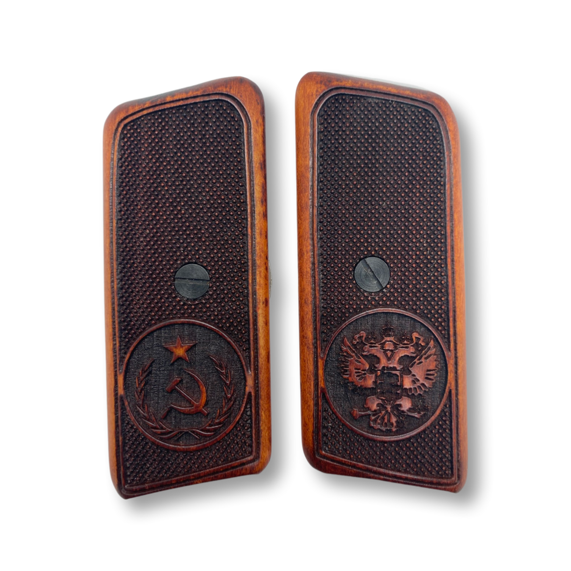 Zib Grips Silah Kabzası - Tokarev M57, Uzun Takarof ile Uyumlu - Meşe Renk - TKVM57MS008
