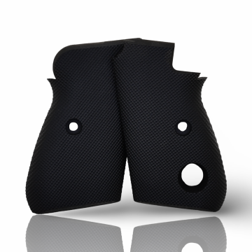 Zib Grips Silah Kabzası - Beretta Tek Düğme, 70 - 70S Puma ile Uyumlu - Siyah Renk - Polimer Malzemesinden Yapılma - POBRTM70SY004