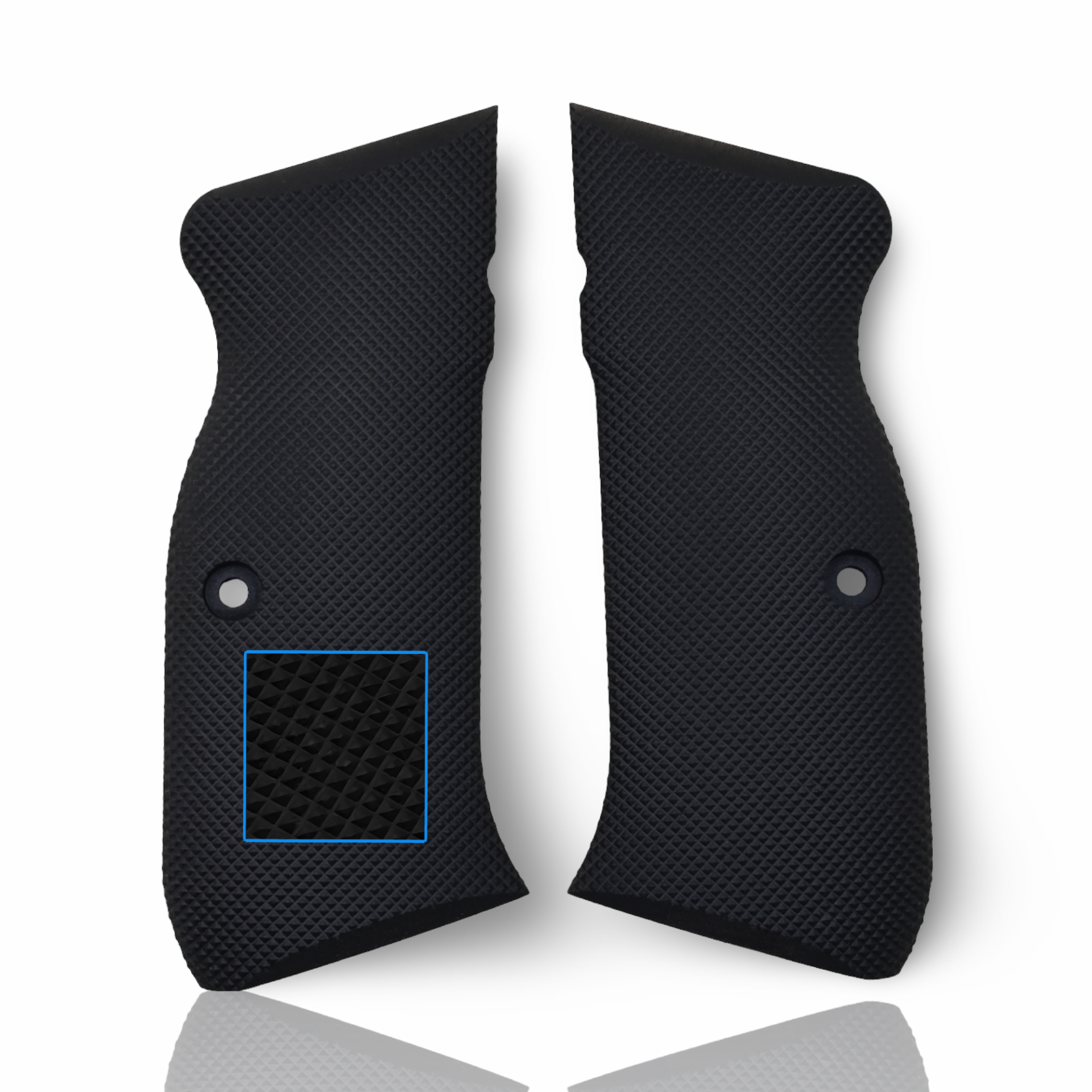 Zib Grips Silah Kabzası - Sarsılmaz Kılınç 2000 Light, Ar24, P8S, P8L ile Uyumlu - Siyah Renk - Polimer Malzemesinden Yapılma - POSRSLGTSY001