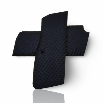 Zib Grips Silah Kabzası - Zig 14, Browning HP, High Power 14, Dik Kasa, Browning Halkalı (Halka için kesim yaptırmak için mesaj atın), Halkasız ile Uyumlu - Siyah Renk - Polimer Malzemesinden Yapılma - POBRWHPSY003