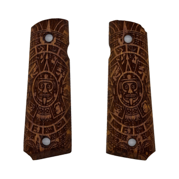 Zib Grips Silah Kabzası - Colt 1911, Girsan MC 1911 ile Uyumlu - Tütün Renk - CLT1911TN011