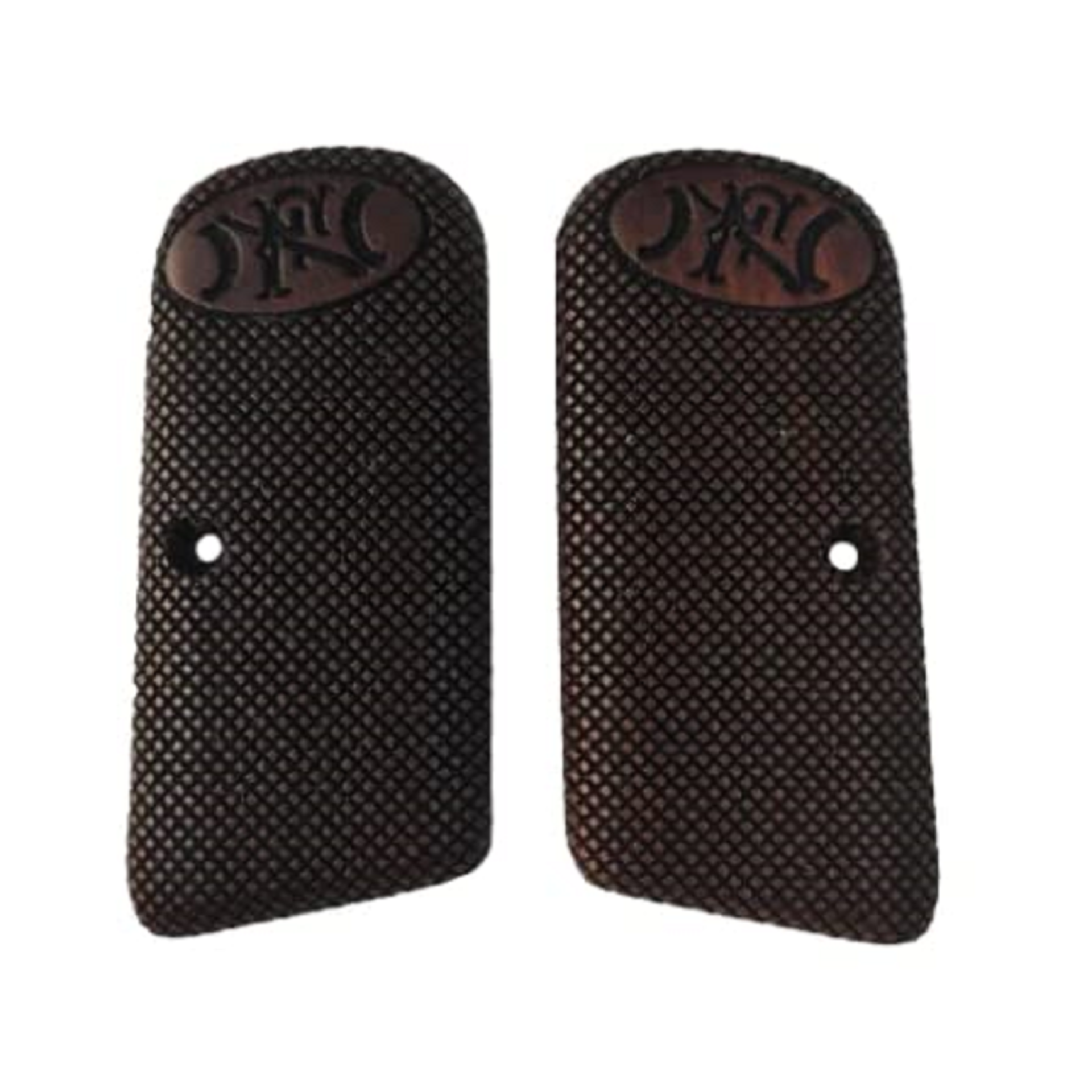 Zib Grips Silah Kabzası - Browning FN1910, Kısa Belçika ile Uyumlu - Koyu Kahverengi Renk - BRWFNKCV003