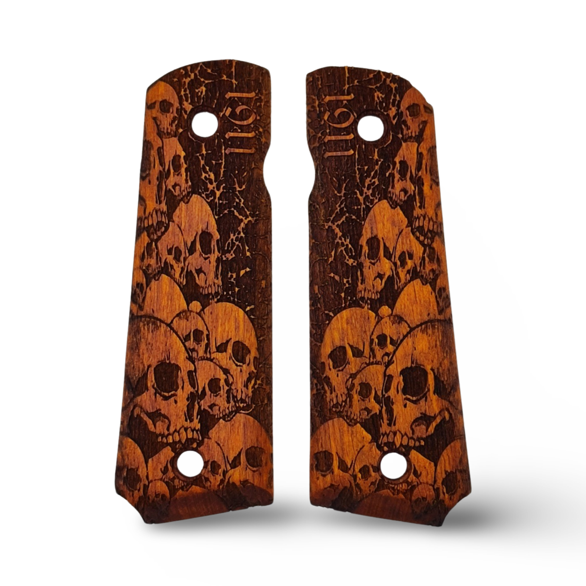 Zib Grips Silah Kabzası - Colt 1911, Girsan MC 1911 ile Uyumlu - Tütün Renk - CLT1911TN020