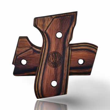 Zib Grips Silah Kabzası - Girsan Yavuz 16, Beretta F92 ile Uyumlu - Sadece vernik uygulanmış - Lamine Malzemesinden Yapılma - LMBRTF92SV054