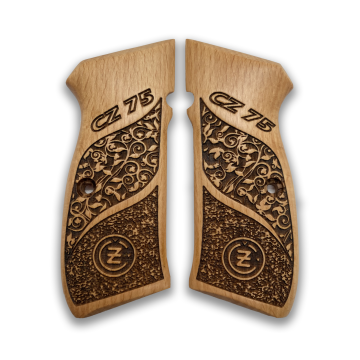 Zib Grips Silah Kabzası - CZ 75, Canik 55, S120, L120 ile Uyumlu - Sadece vernik uygulanmış - CZ75SV011