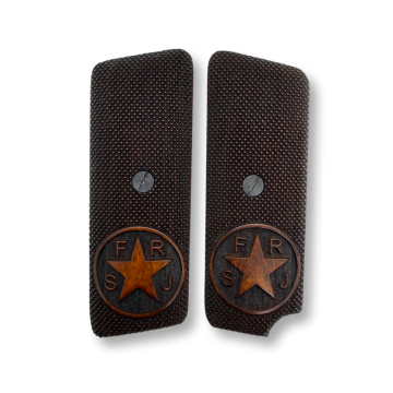 Zib Grips Silah Kabzası - Tokarev M57, Uzun Takarof ile Uyumlu - Koyu Kahverengi Renk - TKVM57CV002