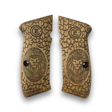 Zib Grips Silah Kabzası - CZ 75, Canik 55, S120, L120 ile Uyumlu - Sadece vernik uygulanmış - CZ75SV040