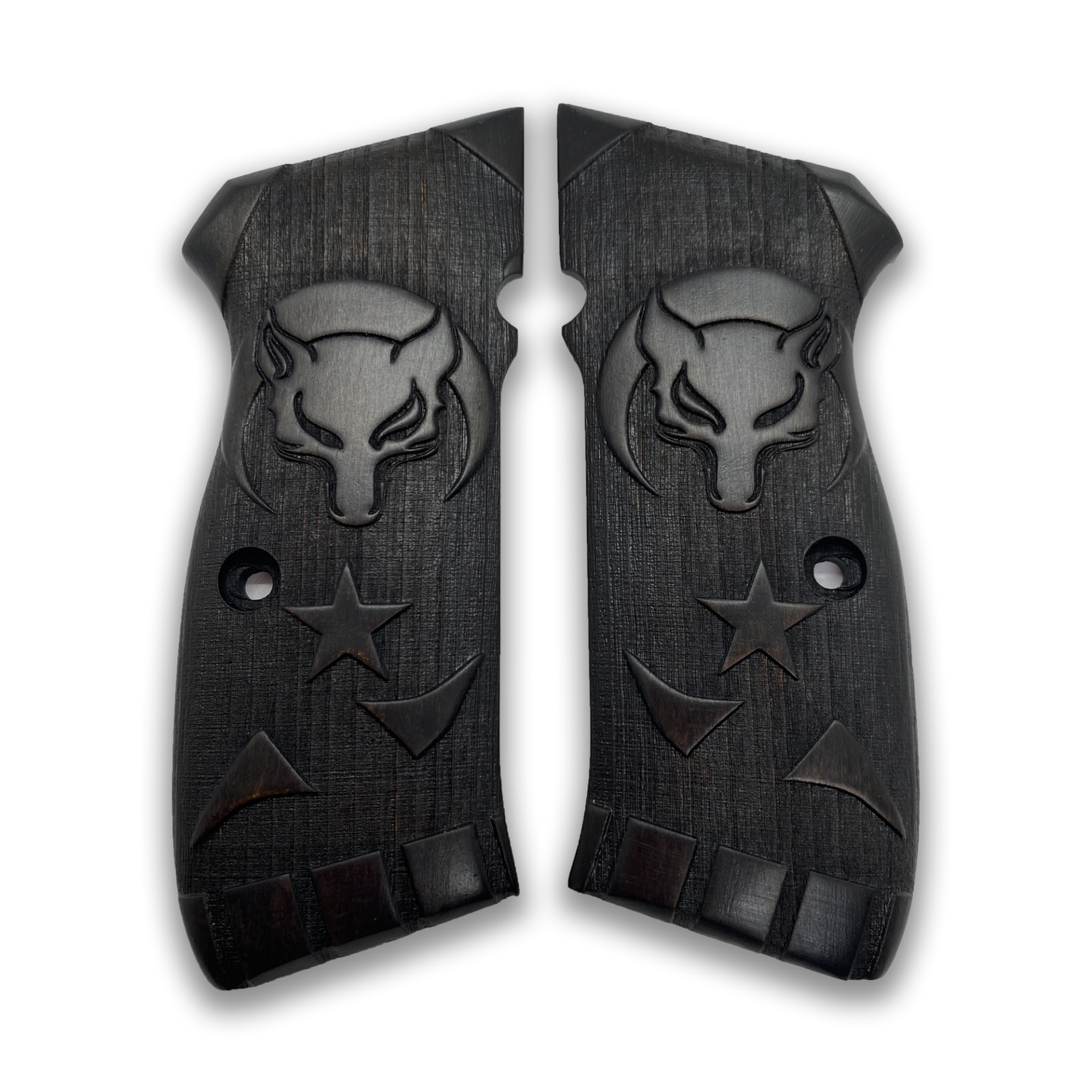 Zib Grips Silah Kabzası - CZ 75, Canik 55, S120, L120 ile Uyumlu - Siyah Renk - CZ75SY051