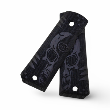 Zib Grips Silah Kabzası - Colt 1911, Girsan MC 1911 ile Uyumlu - Siyah Renk - CLT1911SY019