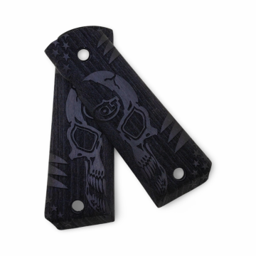 Zib Grips Silah Kabzası - Colt 1911, Girsan MC 1911 ile Uyumlu - Siyah Renk - CLT1911SY019