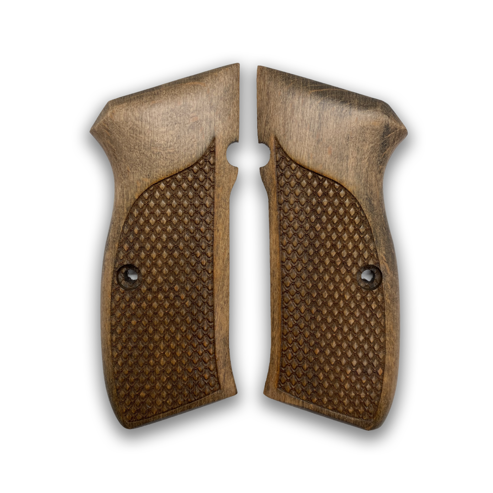 Zib Grips Silah Kabzası - CZ 75, Canik 55, S120, L120 ile Uyumlu - Açık Kahverengi Renk - CZ75UC035