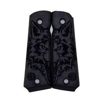 Zib Grips Silah Kabzası - Colt 1911, Girsan MC 1911 ile Uyumlu - Siyah Renk - CLT1911SY010