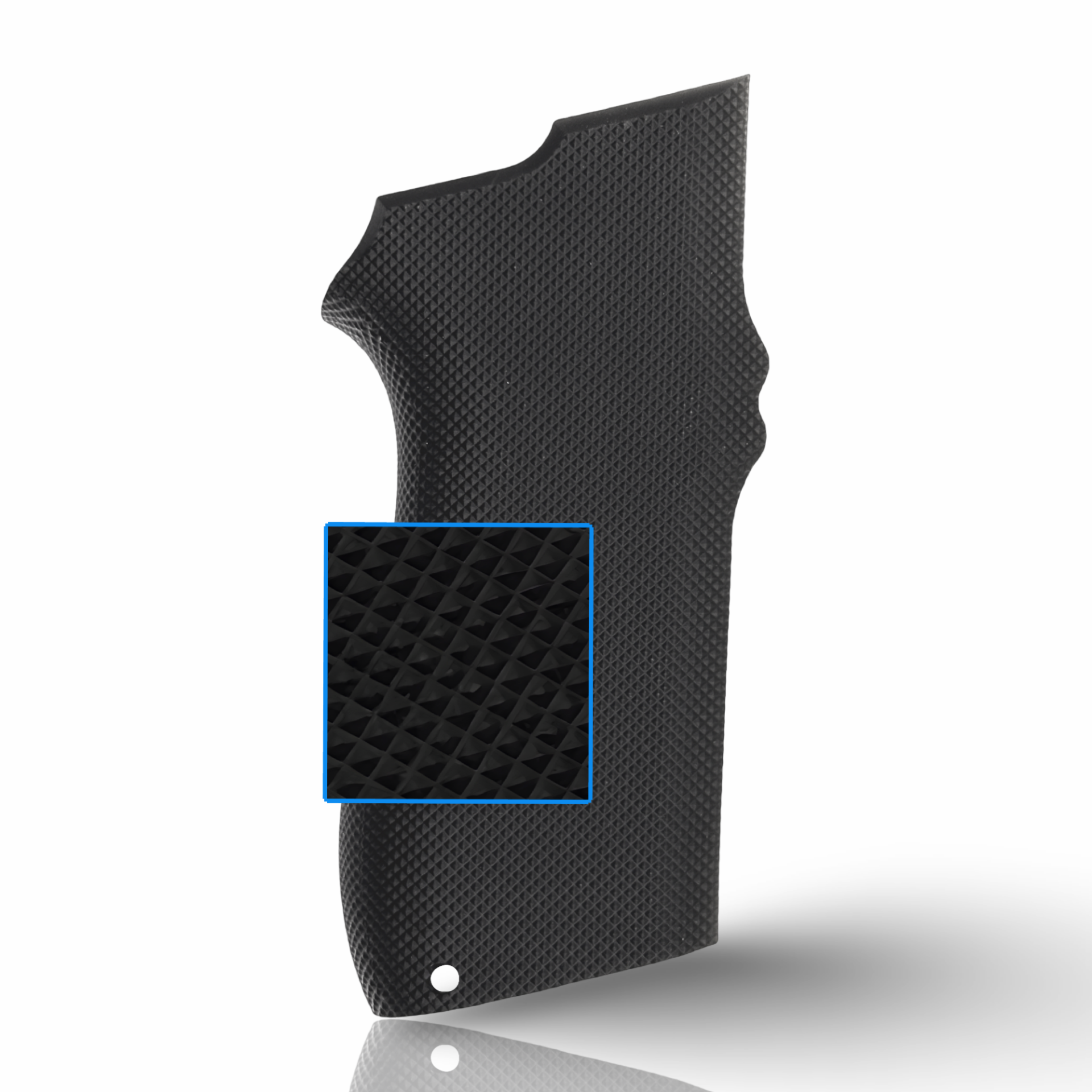 Zib Grips Silah Kabzası - Smithwesson MOD5906 ile Uyumlu - Siyah Renk - Polimer Malzemesinden Yapılma - POSW5906SY001