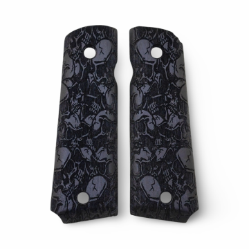Zib Grips Silah Kabzası - Colt 1911, Girsan MC 1911 ile Uyumlu - Siyah Renk - CLT1911SY017