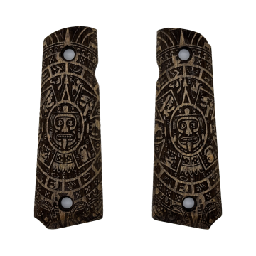 Zib Grips Silah Kabzası - Colt 1911, Girsan MC 1911 ile Uyumlu - Açık Kahverengi Renk - CLT1911UC011