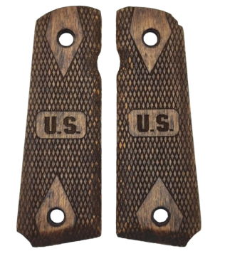 Zib Grips Silah Kabzası - Colt 1911, Girsan MC 1911 ile Uyumlu - Açık Kahverengi Renk - CLT1911UC036