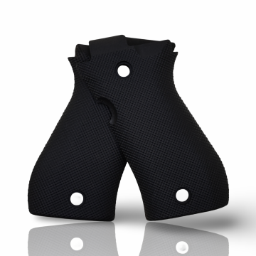 Zib Grips Silah Kabzası - Beretta F81/F84, Fatih 13 ile Uyumlu - Siyah Renk - Polimer Malzemesinden Yapılma - POBRTF81SY001