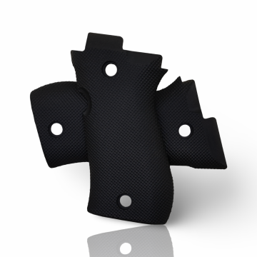 Zib Grips Silah Kabzası - Beretta F81/F84, Fatih 13 ile Uyumlu - Siyah Renk - Polimer Malzemesinden Yapılma - POBRTF81SY001