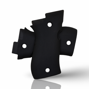 Zib Grips Silah Kabzası - Beretta F81/F84, Fatih 13 ile Uyumlu - Siyah Renk - Polimer Malzemesinden Yapılma - POBRTF81SY001