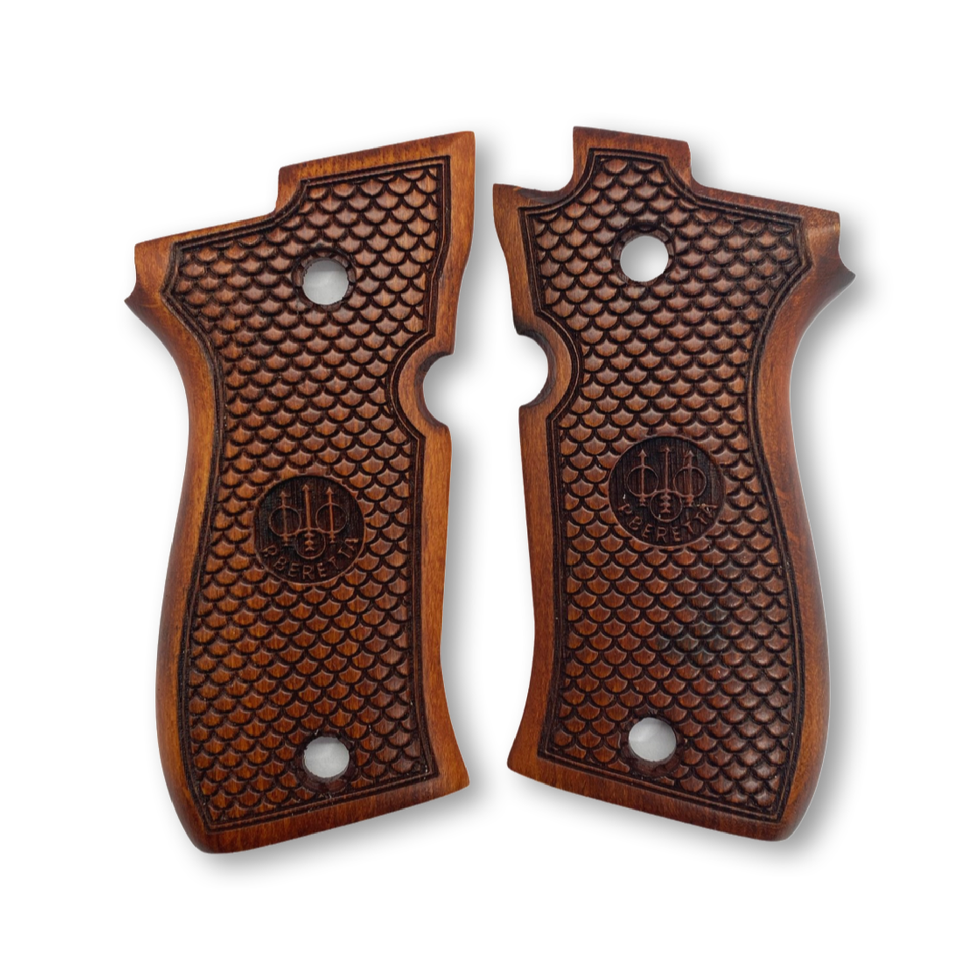 Zib Grips Silah Kabzası - Beretta F81/F84, Fatih 13 ile Uyumlu - Meşe Renk - BRTF81MS005