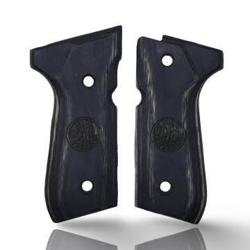 Zib Grips Silah Kabzası - Girsan Yavuz 16, Beretta F92 ile Uyumlu - Sadece vernik uygulanmış - Lamine Malzemesinden Yapılma - LMBRTF92SV053