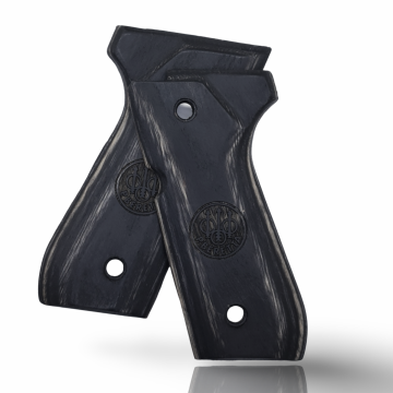 Zib Grips Silah Kabzası - Girsan Yavuz 16, Beretta F92 ile Uyumlu - Sadece vernik uygulanmış - Lamine Malzemesinden Yapılma - LMBRTF92SV053