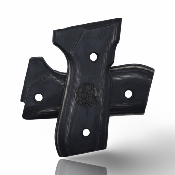 Zib Grips Silah Kabzası - Girsan Yavuz 16, Beretta F92 ile Uyumlu - Sadece vernik uygulanmış - Lamine Malzemesinden Yapılma - LMBRTF92SV053