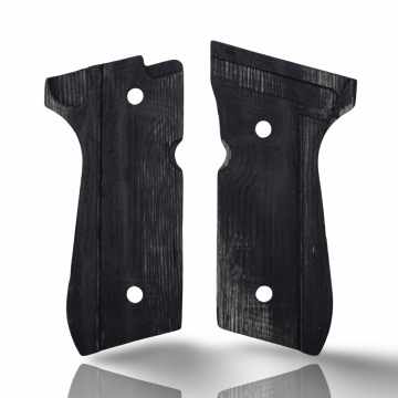 Zib Grips Silah Kabzası - Girsan Yavuz 16, Beretta F92 ile Uyumlu - Sadece vernik uygulanmış - Lamine Malzemesinden Yapılma - LMBRTF92SV053