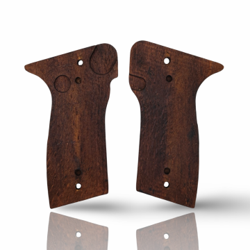 Zib Grips Silah Kabzası - Mab Model D 7.65 ile Uyumlu - Koyu Kahverengi Renk - MAB765CV003