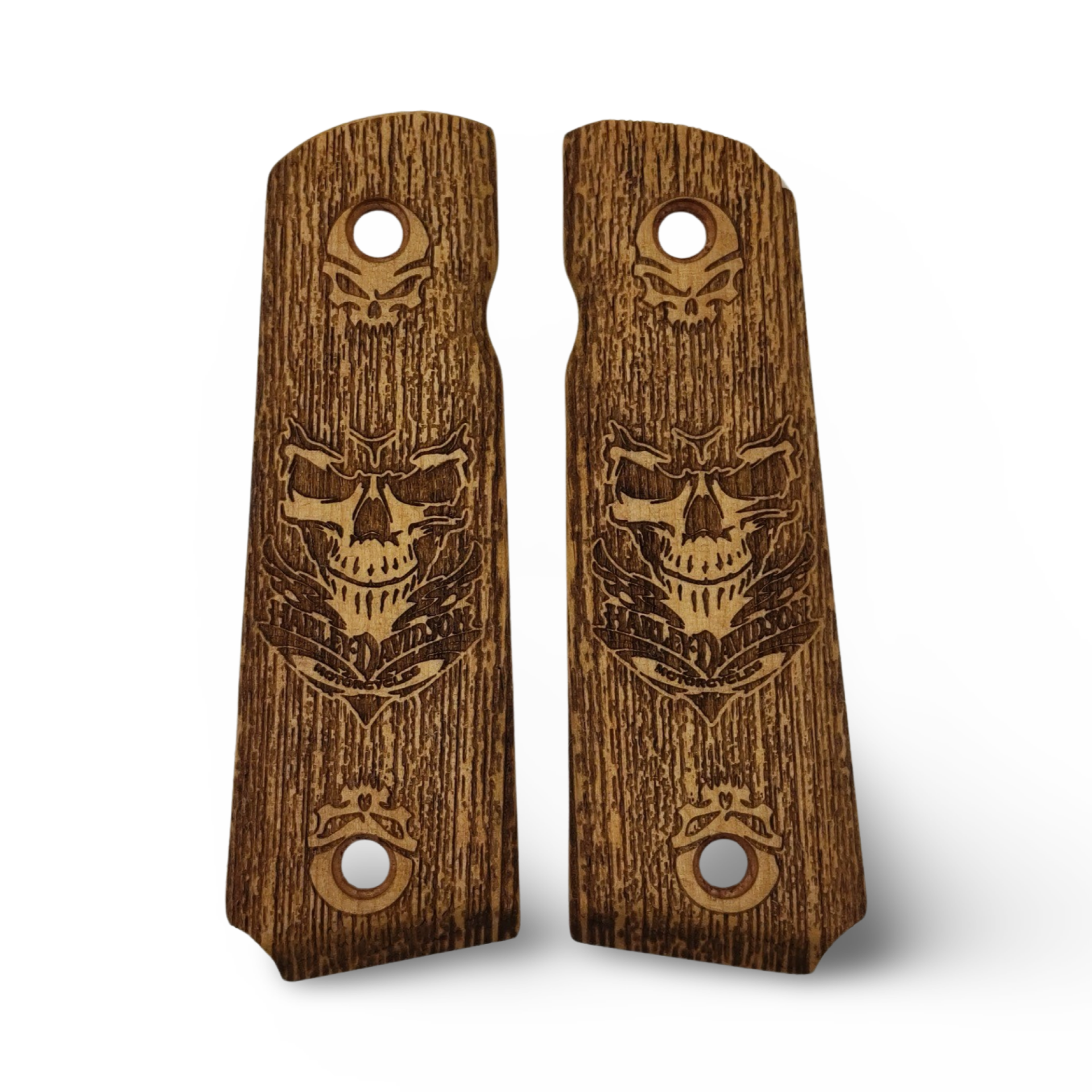 Zib Grips Silah Kabzası - Colt 1911, Girsan MC 1911 ile Uyumlu - Sadece vernik uygulanmış - CLT1911SV018