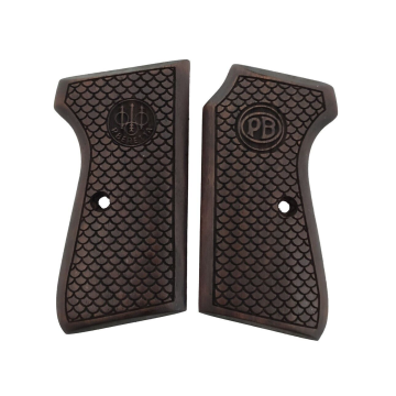 Zib Grips Silah Kabzası - Beretta 51-52 ile Uyumlu - Koyu Kahverengi Renk - BRT5152CV002