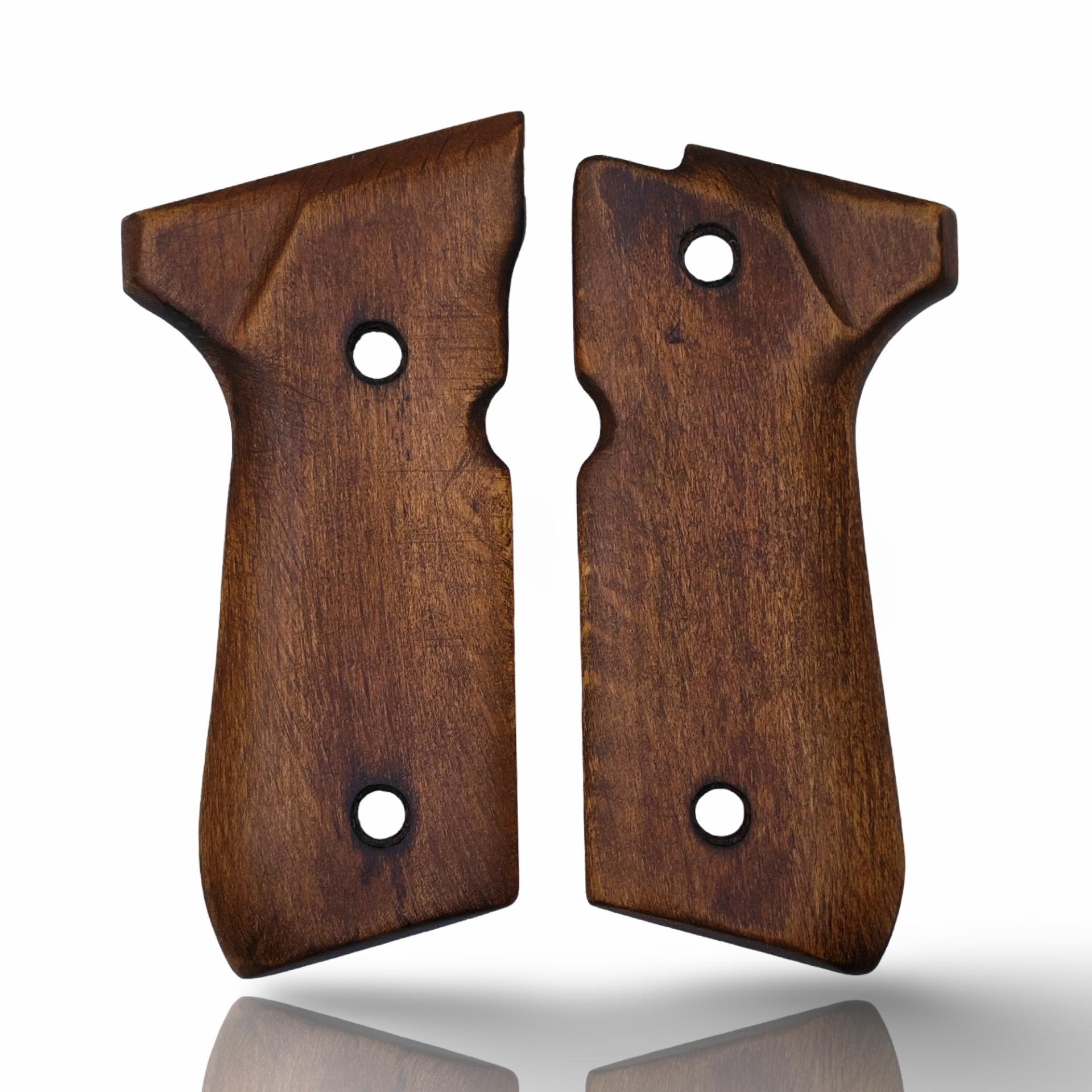 Zib Grips Silah Kabzası - Girsan Yavuz 16, Beretta F92 ile Uyumlu - Koyu Kahverengi Renk - BRTF92CV048