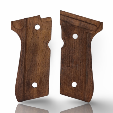 Zib Grips Silah Kabzası - Girsan Yavuz 16, Beretta F92 ile Uyumlu - Koyu Kahverengi Renk - BRTF92CV048