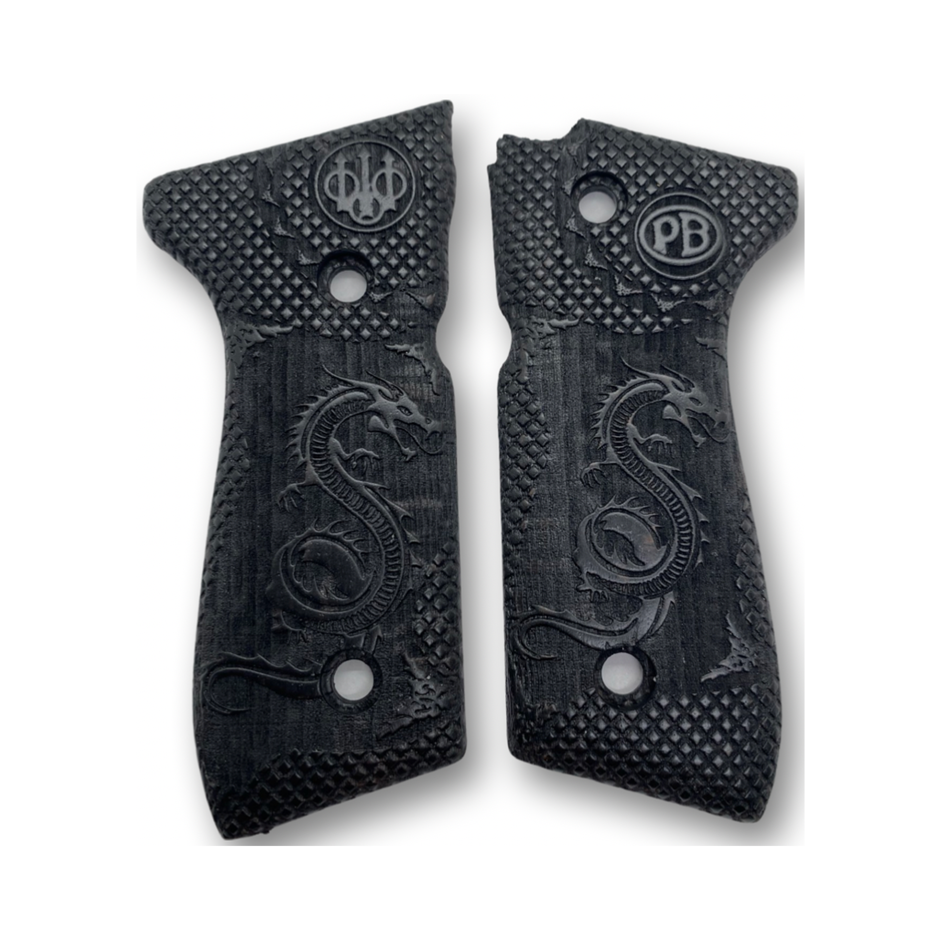 Zib Grips Silah Kabzası - Girsan Yavuz 16, Beretta F92 ile Uyumlu - Siyah Renk - BRTF92SY015