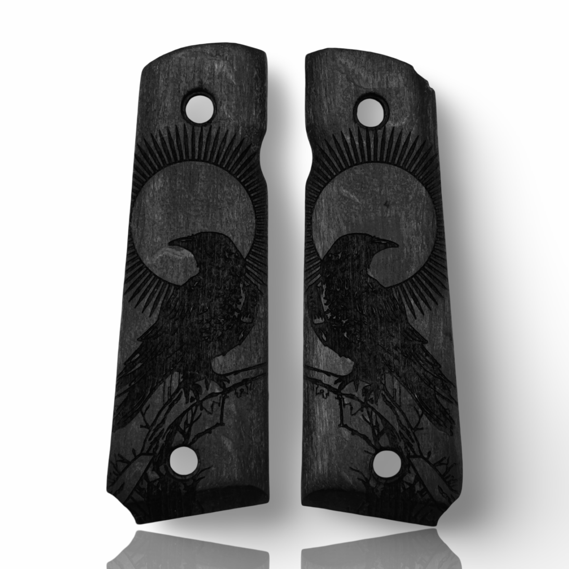 Zib Grips Silah Kabzası - Colt 1911, Girsan MC 1911 ile Uyumlu - Siyah Renk - CLT1911SY067