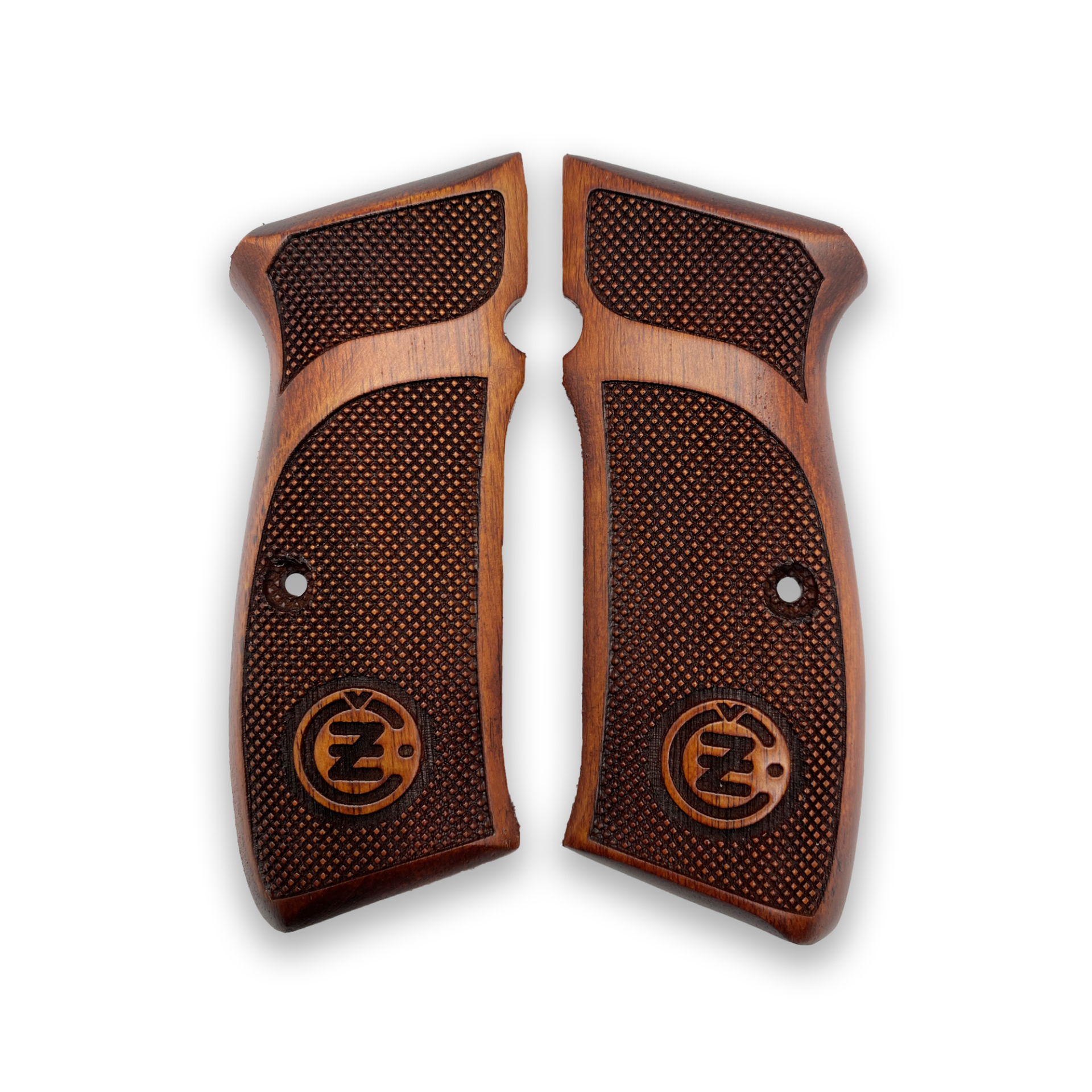 Zib Grips Silah Kabzası - CZ 75, Canik 55, S120, L120 ile Uyumlu - Meşe Renk - CZ75MS006